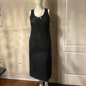 Isaac Mizrahi Classic Black Sleeveless Dress M